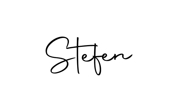 Stefen stylish signature style. Best Handwritten Sign (Autography-DOLnW) for my name. Handwritten Signature Collection Ideas for my name Stefen. Stefen signature style 10 images and pictures png