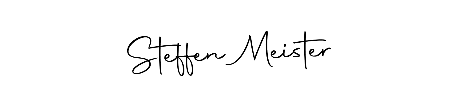 Autography-DOLnW is a professional signature style that is perfect for those who want to add a touch of class to their signature. It is also a great choice for those who want to make their signature more unique. Get Steffen Meister name to fancy signature for free. Steffen Meister signature style 10 images and pictures png