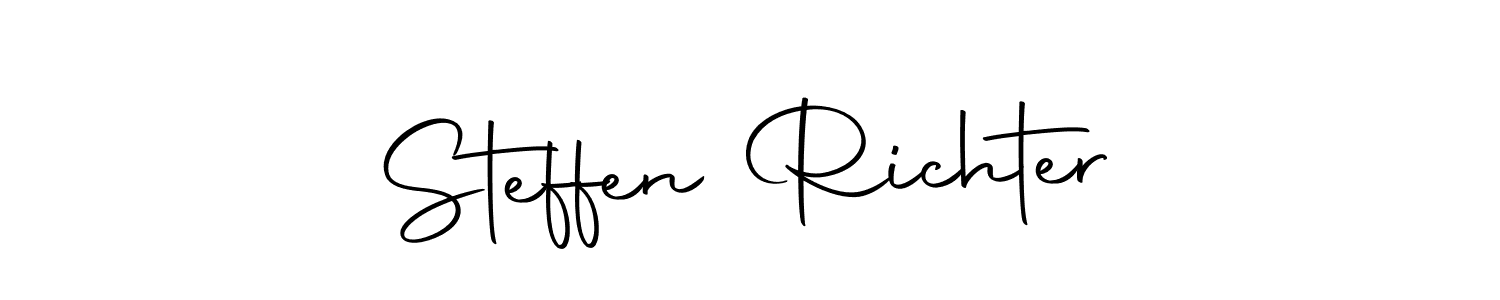 You should practise on your own different ways (Autography-DOLnW) to write your name (Steffen Richter) in signature. don't let someone else do it for you. Steffen Richter signature style 10 images and pictures png