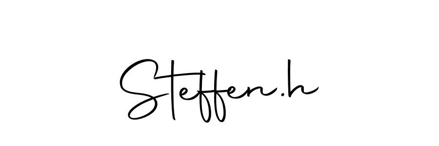 Once you've used our free online signature maker to create your best signature Autography-DOLnW style, it's time to enjoy all of the benefits that Steffen.h name signing documents. Steffen.h signature style 10 images and pictures png