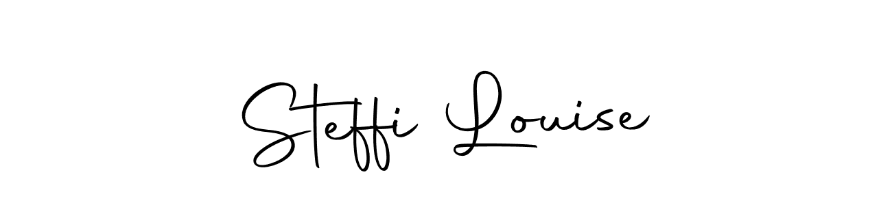 Check out images of Autograph of Steffi Louise name. Actor Steffi Louise Signature Style. Autography-DOLnW is a professional sign style online. Steffi Louise signature style 10 images and pictures png
