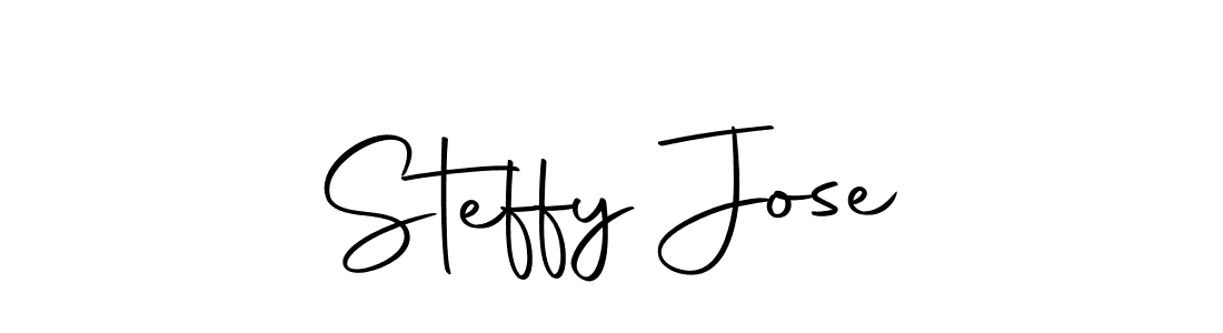 if you are searching for the best signature style for your name Steffy Jose. so please give up your signature search. here we have designed multiple signature styles  using Autography-DOLnW. Steffy Jose signature style 10 images and pictures png