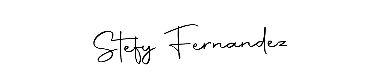 You can use this online signature creator to create a handwritten signature for the name Stefy Fernandez. This is the best online autograph maker. Stefy Fernandez signature style 10 images and pictures png
