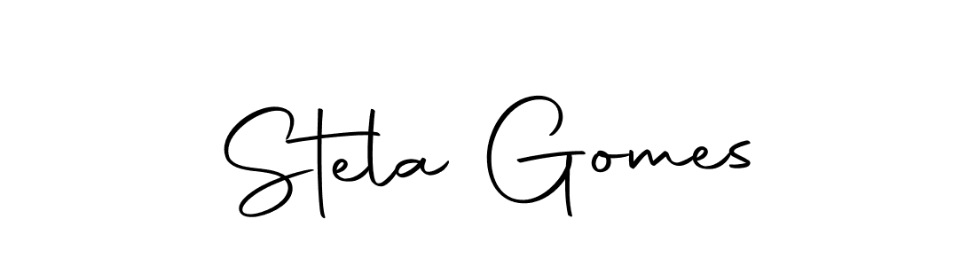 You can use this online signature creator to create a handwritten signature for the name Stela Gomes. This is the best online autograph maker. Stela Gomes signature style 10 images and pictures png