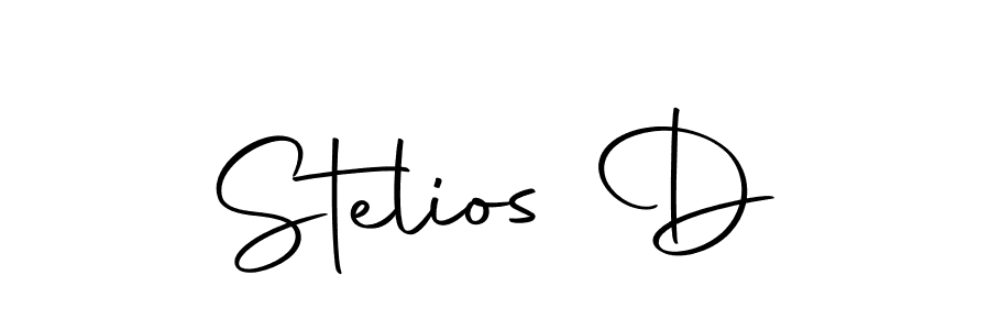 Similarly Autography-DOLnW is the best handwritten signature design. Signature creator online .You can use it as an online autograph creator for name Stelios D. Stelios D signature style 10 images and pictures png