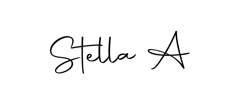 Check out images of Autograph of Stella A name. Actor Stella A Signature Style. Autography-DOLnW is a professional sign style online. Stella A signature style 10 images and pictures png