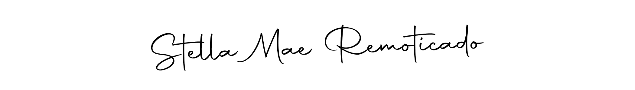 Also we have Stella Mae Remoticado name is the best signature style. Create professional handwritten signature collection using Autography-DOLnW autograph style. Stella Mae Remoticado signature style 10 images and pictures png