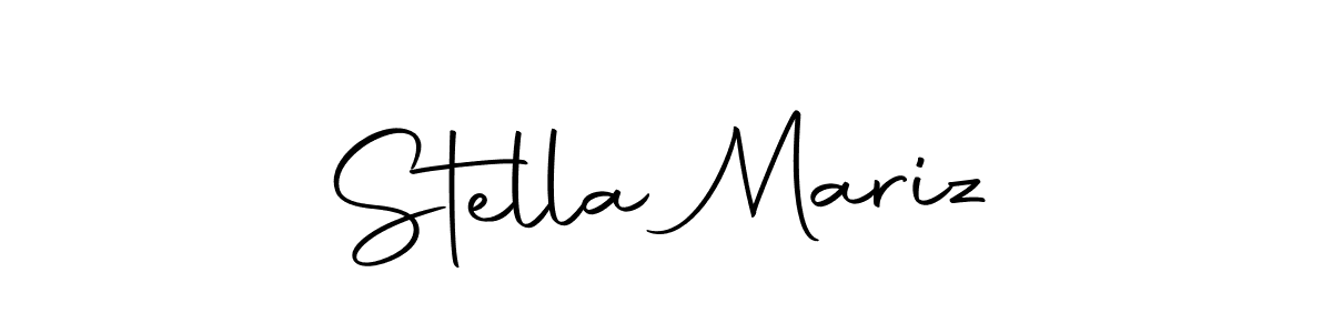 This is the best signature style for the Stella Mariz name. Also you like these signature font (Autography-DOLnW). Mix name signature. Stella Mariz signature style 10 images and pictures png