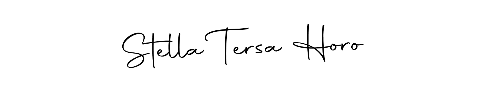 Similarly Autography-DOLnW is the best handwritten signature design. Signature creator online .You can use it as an online autograph creator for name Stella Tersa Horo. Stella Tersa Horo signature style 10 images and pictures png