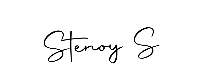 Similarly Autography-DOLnW is the best handwritten signature design. Signature creator online .You can use it as an online autograph creator for name Stenoy S. Stenoy S signature style 10 images and pictures png