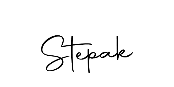 Make a beautiful signature design for name Stepak. Use this online signature maker to create a handwritten signature for free. Stepak signature style 10 images and pictures png