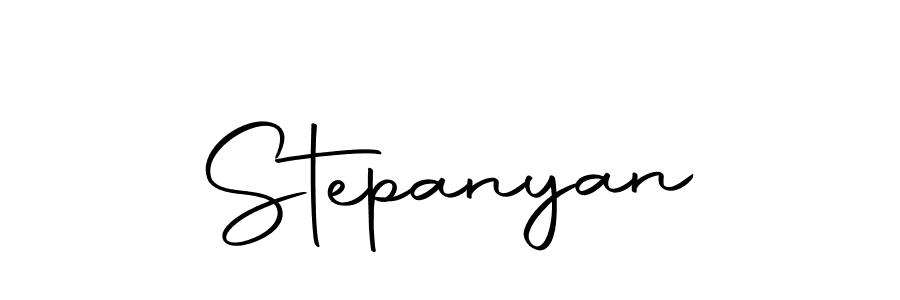 Design your own signature with our free online signature maker. With this signature software, you can create a handwritten (Autography-DOLnW) signature for name Stepanyan. Stepanyan signature style 10 images and pictures png