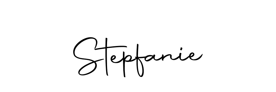 Create a beautiful signature design for name Stepfanie. With this signature (Autography-DOLnW) fonts, you can make a handwritten signature for free. Stepfanie signature style 10 images and pictures png