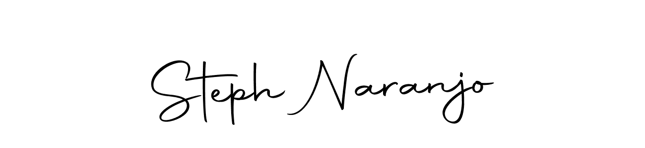 Create a beautiful signature design for name Steph Naranjo. With this signature (Autography-DOLnW) fonts, you can make a handwritten signature for free. Steph Naranjo signature style 10 images and pictures png