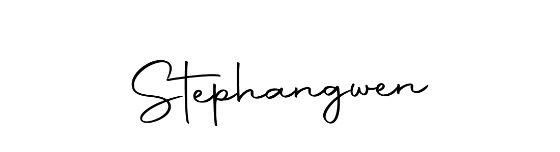 Design your own signature with our free online signature maker. With this signature software, you can create a handwritten (Autography-DOLnW) signature for name Stephangwen. Stephangwen signature style 10 images and pictures png