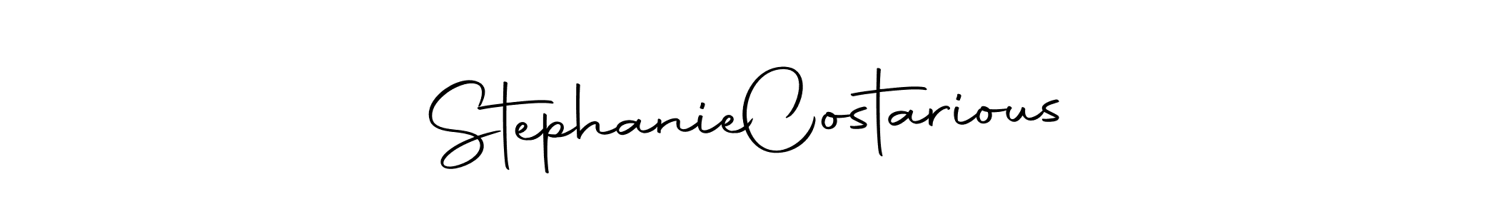 Also we have Stephanie  Costarious name is the best signature style. Create professional handwritten signature collection using Autography-DOLnW autograph style. Stephanie  Costarious signature style 10 images and pictures png