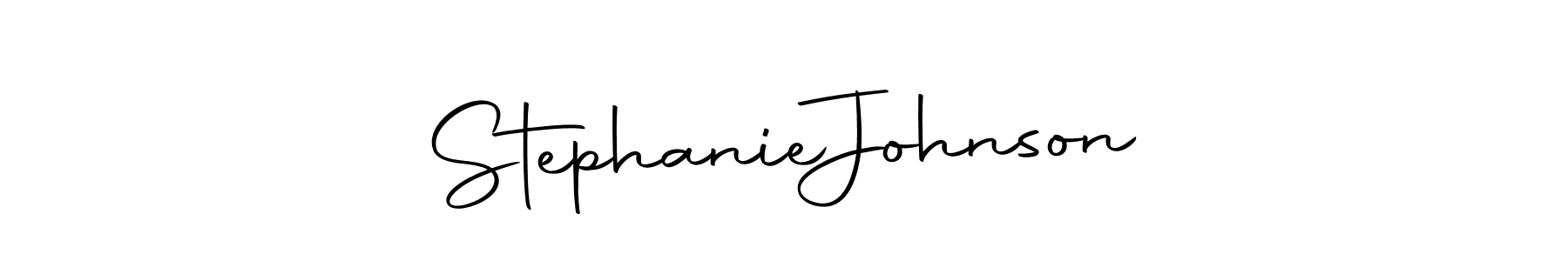 The best way (Autography-DOLnW) to make a short signature is to pick only two or three words in your name. The name Stephanie  Johnson include a total of six letters. For converting this name. Stephanie  Johnson signature style 10 images and pictures png