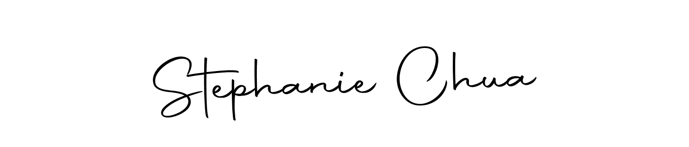 Design your own signature with our free online signature maker. With this signature software, you can create a handwritten (Autography-DOLnW) signature for name Stephanie Chua. Stephanie Chua signature style 10 images and pictures png