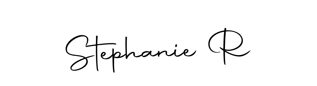 How to make Stephanie R signature? Autography-DOLnW is a professional autograph style. Create handwritten signature for Stephanie R name. Stephanie R signature style 10 images and pictures png