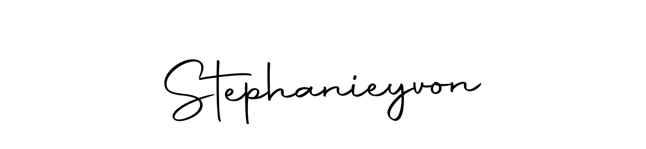 Make a short Stephanieyvon signature style. Manage your documents anywhere anytime using Autography-DOLnW. Create and add eSignatures, submit forms, share and send files easily. Stephanieyvon signature style 10 images and pictures png