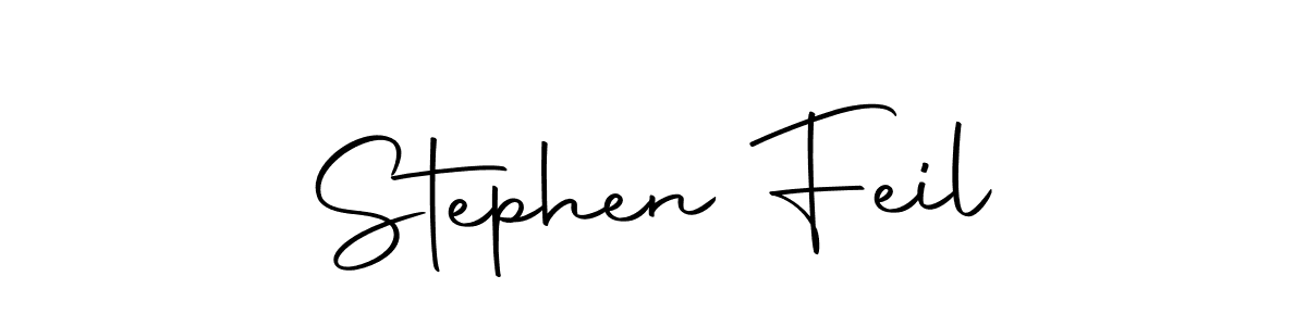 You should practise on your own different ways (Autography-DOLnW) to write your name (Stephen Feil) in signature. don't let someone else do it for you. Stephen Feil signature style 10 images and pictures png