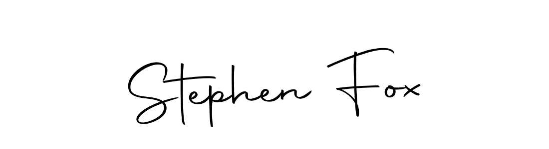 Similarly Autography-DOLnW is the best handwritten signature design. Signature creator online .You can use it as an online autograph creator for name Stephen Fox. Stephen Fox signature style 10 images and pictures png