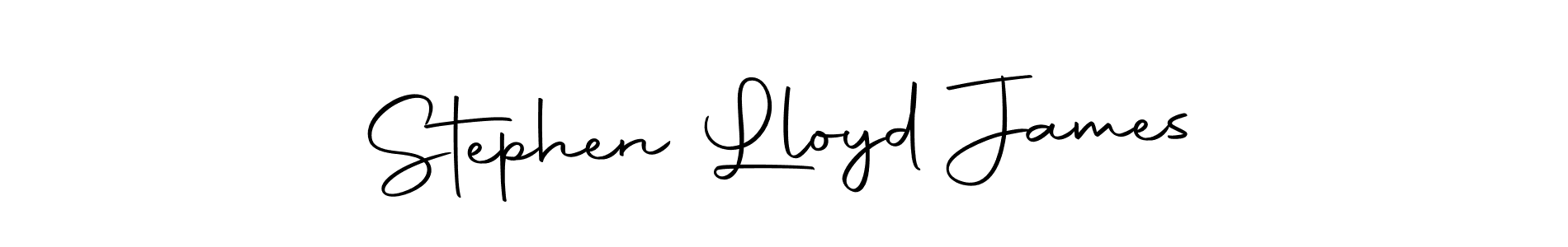 Autography-DOLnW is a professional signature style that is perfect for those who want to add a touch of class to their signature. It is also a great choice for those who want to make their signature more unique. Get Stephen Lloyd James name to fancy signature for free. Stephen Lloyd James signature style 10 images and pictures png