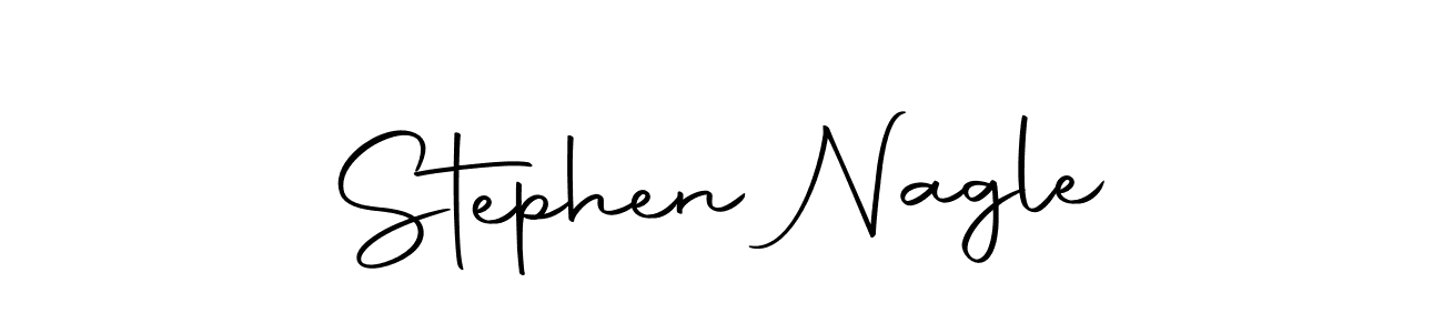 Use a signature maker to create a handwritten signature online. With this signature software, you can design (Autography-DOLnW) your own signature for name Stephen Nagle. Stephen Nagle signature style 10 images and pictures png