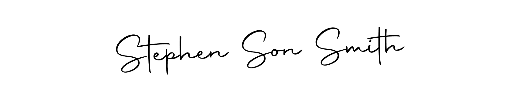 Make a short Stephen Son Smith signature style. Manage your documents anywhere anytime using Autography-DOLnW. Create and add eSignatures, submit forms, share and send files easily. Stephen Son Smith signature style 10 images and pictures png
