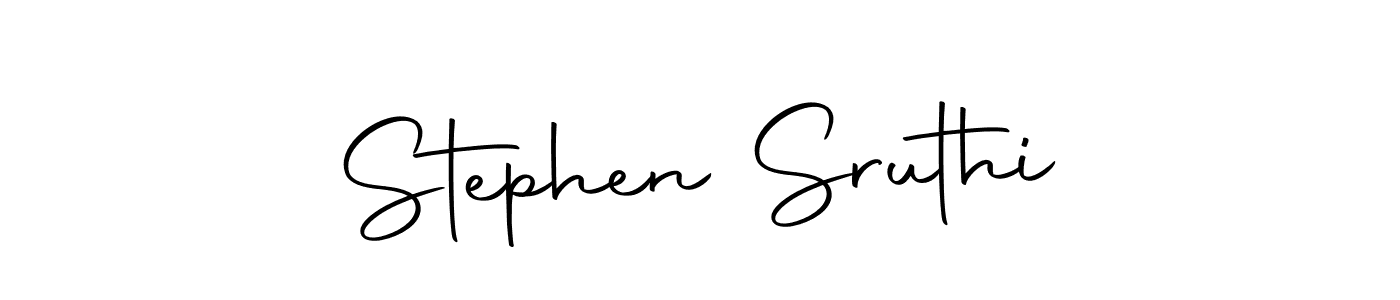 Also we have Stephen Sruthi name is the best signature style. Create professional handwritten signature collection using Autography-DOLnW autograph style. Stephen Sruthi signature style 10 images and pictures png