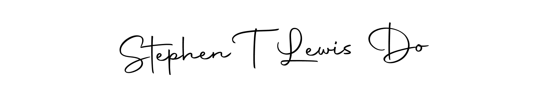 Autography-DOLnW is a professional signature style that is perfect for those who want to add a touch of class to their signature. It is also a great choice for those who want to make their signature more unique. Get Stephen T Lewis Do name to fancy signature for free. Stephen T Lewis Do signature style 10 images and pictures png