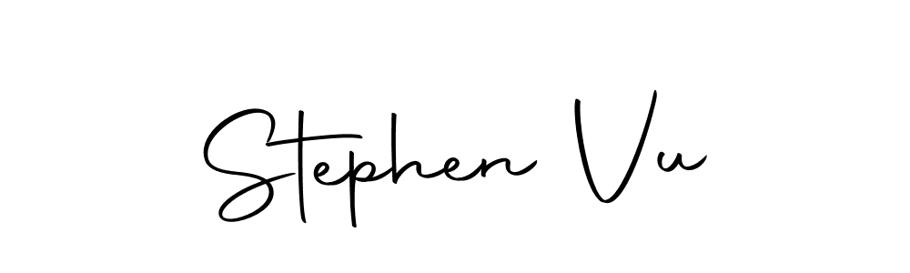 Also we have Stephen Vu name is the best signature style. Create professional handwritten signature collection using Autography-DOLnW autograph style. Stephen Vu signature style 10 images and pictures png