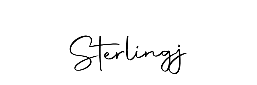 You should practise on your own different ways (Autography-DOLnW) to write your name (Sterlingj) in signature. don't let someone else do it for you. Sterlingj signature style 10 images and pictures png