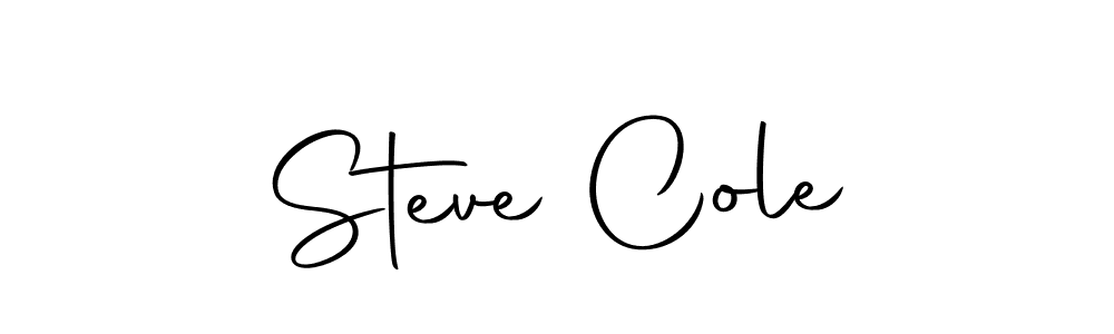 Steve Cole stylish signature style. Best Handwritten Sign (Autography-DOLnW) for my name. Handwritten Signature Collection Ideas for my name Steve Cole. Steve Cole signature style 10 images and pictures png