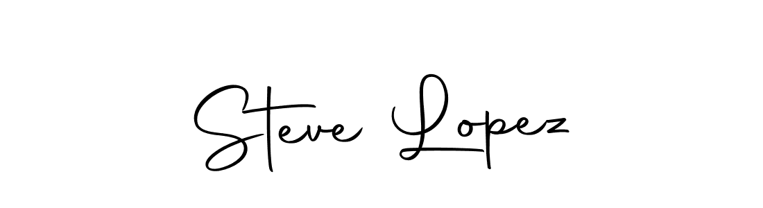Design your own signature with our free online signature maker. With this signature software, you can create a handwritten (Autography-DOLnW) signature for name Steve Lopez. Steve Lopez signature style 10 images and pictures png