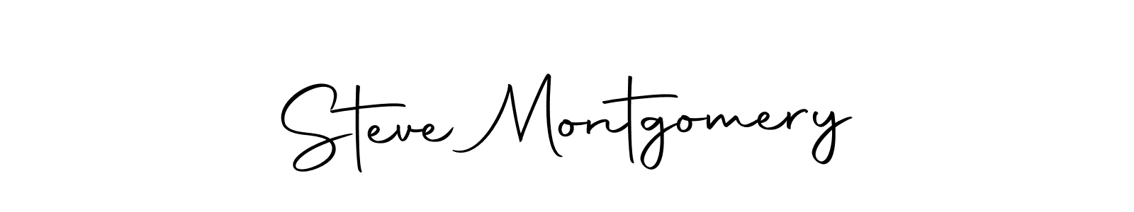 Make a short Steve Montgomery signature style. Manage your documents anywhere anytime using Autography-DOLnW. Create and add eSignatures, submit forms, share and send files easily. Steve Montgomery signature style 10 images and pictures png