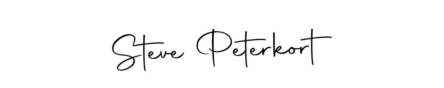 The best way (Autography-DOLnW) to make a short signature is to pick only two or three words in your name. The name Steve Peterkort include a total of six letters. For converting this name. Steve Peterkort signature style 10 images and pictures png