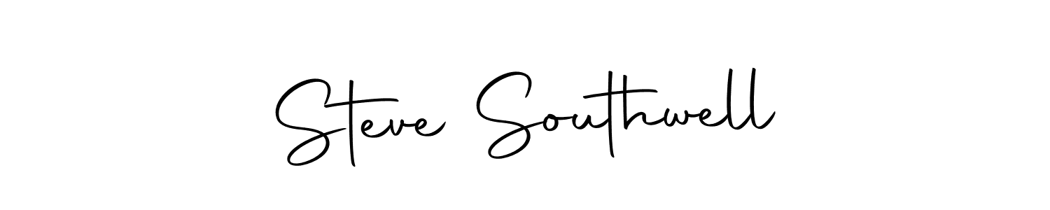 How to make Steve Southwell name signature. Use Autography-DOLnW style for creating short signs online. This is the latest handwritten sign. Steve Southwell signature style 10 images and pictures png