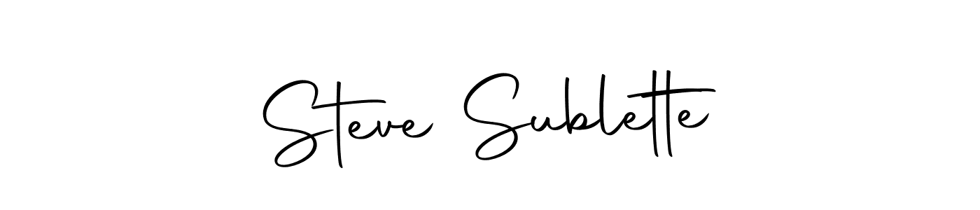 How to make Steve Sublette signature? Autography-DOLnW is a professional autograph style. Create handwritten signature for Steve Sublette name. Steve Sublette signature style 10 images and pictures png