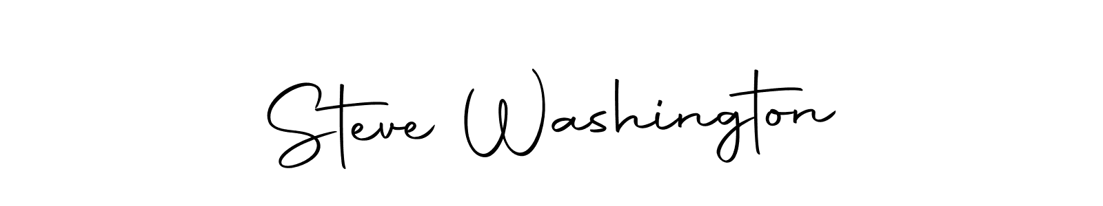 Also we have Steve Washington name is the best signature style. Create professional handwritten signature collection using Autography-DOLnW autograph style. Steve Washington signature style 10 images and pictures png