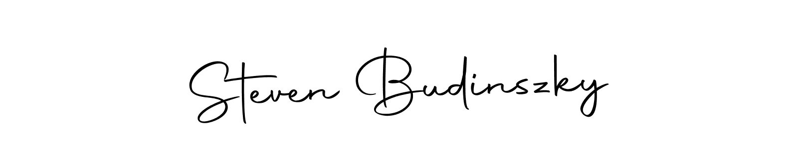 Design your own signature with our free online signature maker. With this signature software, you can create a handwritten (Autography-DOLnW) signature for name Steven Budinszky. Steven Budinszky signature style 10 images and pictures png