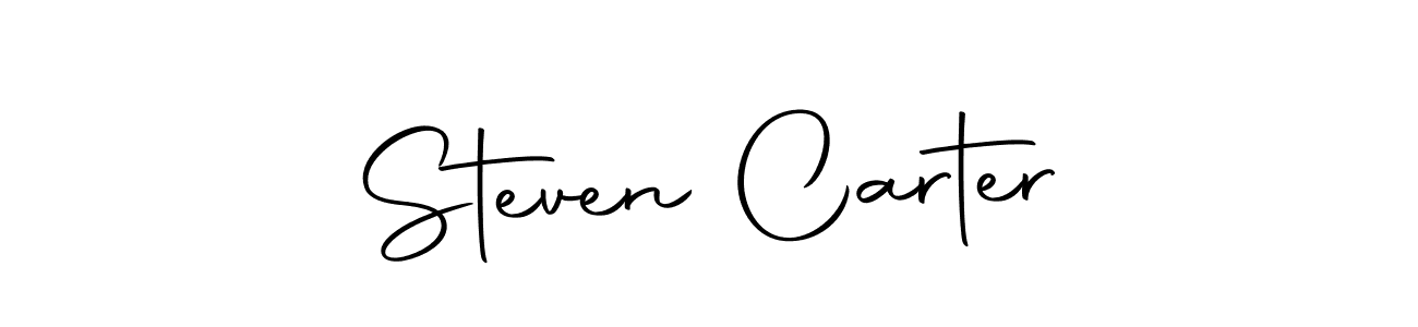 Create a beautiful signature design for name Steven Carter. With this signature (Autography-DOLnW) fonts, you can make a handwritten signature for free. Steven Carter signature style 10 images and pictures png