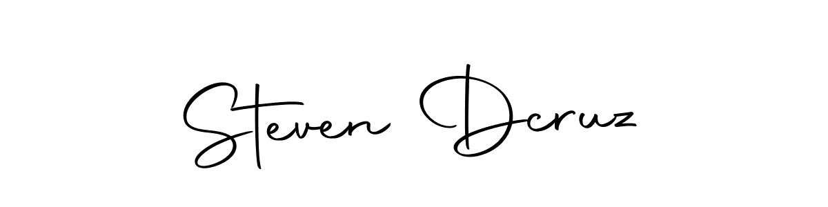 Also we have Steven Dcruz name is the best signature style. Create professional handwritten signature collection using Autography-DOLnW autograph style. Steven Dcruz signature style 10 images and pictures png