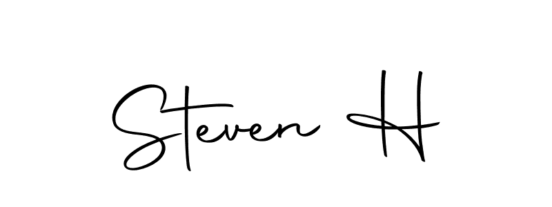 Here are the top 10 professional signature styles for the name Steven H. These are the best autograph styles you can use for your name. Steven H signature style 10 images and pictures png