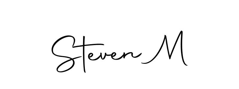 Here are the top 10 professional signature styles for the name Steven M. These are the best autograph styles you can use for your name. Steven M signature style 10 images and pictures png