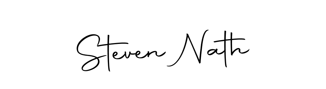 Steven Nath stylish signature style. Best Handwritten Sign (Autography-DOLnW) for my name. Handwritten Signature Collection Ideas for my name Steven Nath. Steven Nath signature style 10 images and pictures png