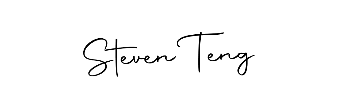 Make a beautiful signature design for name Steven Teng. With this signature (Autography-DOLnW) style, you can create a handwritten signature for free. Steven Teng signature style 10 images and pictures png