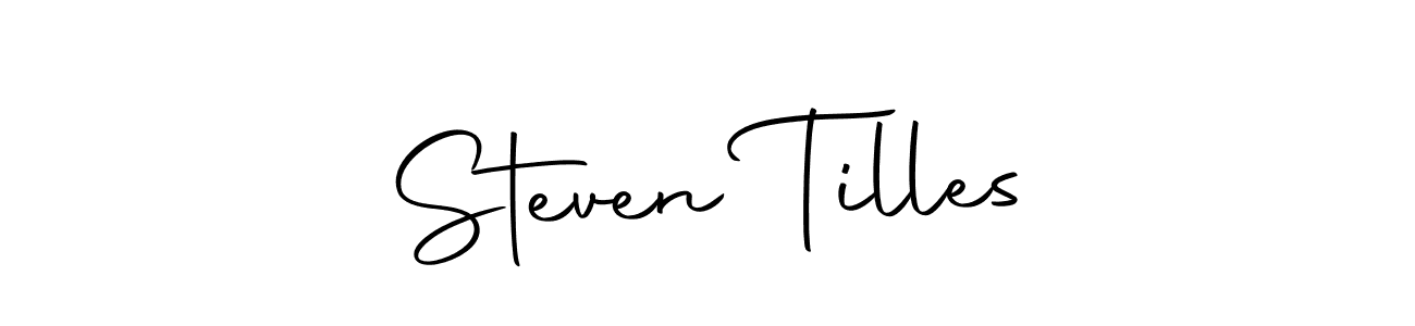 Make a short Steven Tilles signature style. Manage your documents anywhere anytime using Autography-DOLnW. Create and add eSignatures, submit forms, share and send files easily. Steven Tilles signature style 10 images and pictures png