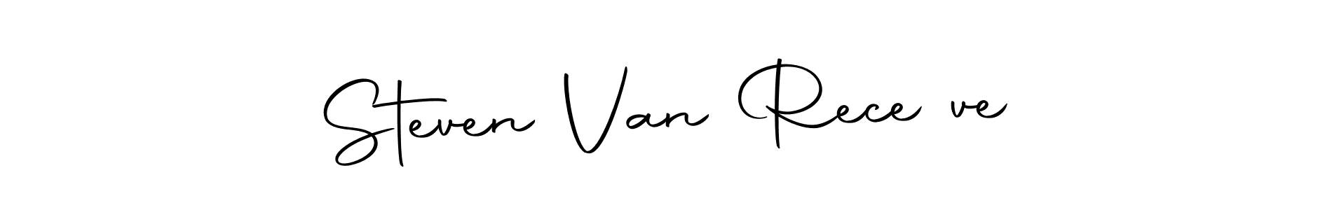 How to make Steven Van Receİve name signature. Use Autography-DOLnW style for creating short signs online. This is the latest handwritten sign. Steven Van Receİve signature style 10 images and pictures png