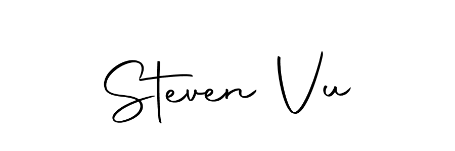 Use a signature maker to create a handwritten signature online. With this signature software, you can design (Autography-DOLnW) your own signature for name Steven Vu. Steven Vu signature style 10 images and pictures png